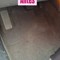 Alfombrado de auto antes